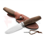 Фиксиран нож LionSteel Acha M390 Micarta Green Burlap » Force.BG