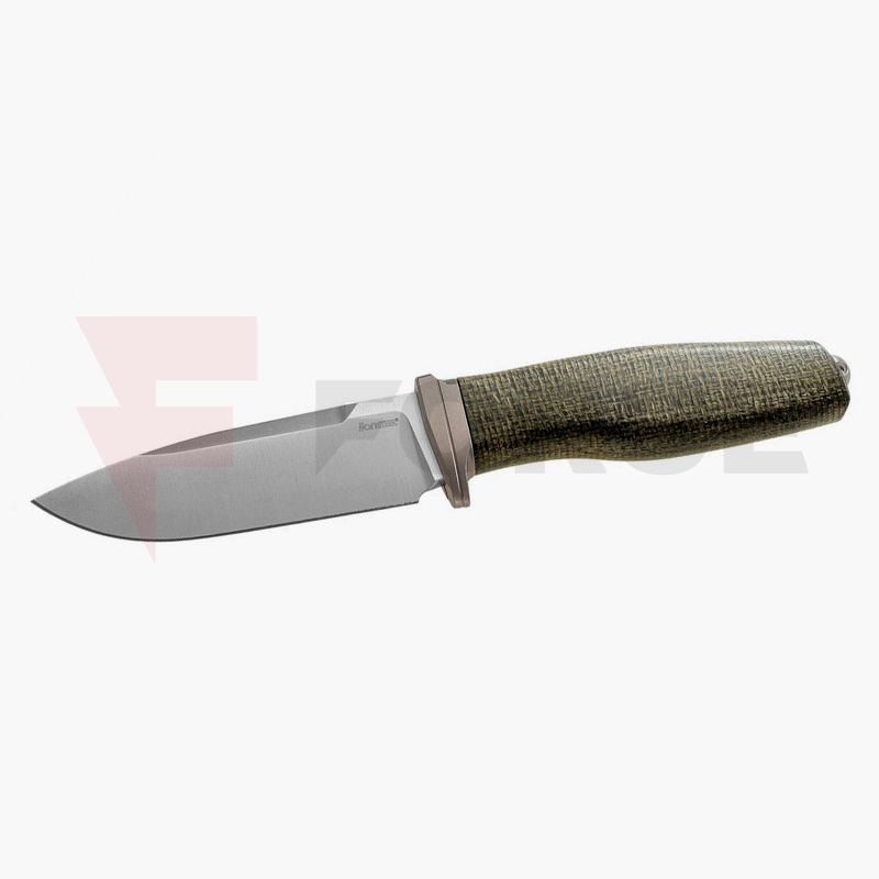Фиксиран нож LionSteel Acha M390 Micarta Green Burlap » Force.BG