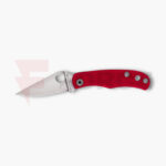 Миниатюрен джобен нож Spyderco Bug 12c27 G-10 син » Force.BG