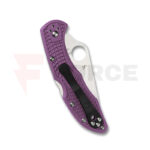 Сгъваем нож Spyderco Delica 4 Lightweight VG-10 лилав » Force.BG