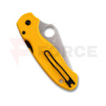 Сгъваем нож Spyderco Para 3 Lightweight Salt MagnaCut жълт FRN » Force.BG