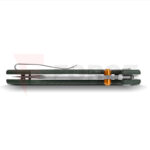 Сгъваем нож Vosteed Raccoon 14C28N зелена Микарта 82 мм » Force.BG