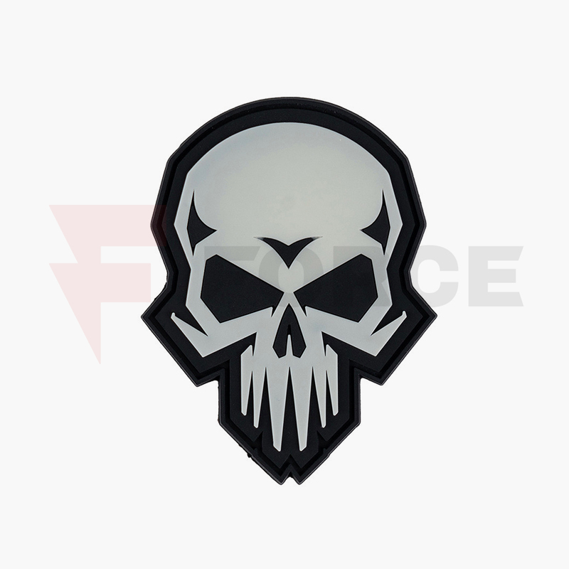 Тактически пач 101 INC 3D PVC Psycho Skull светещ » Force.BG