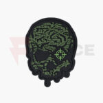 Тактически пач 101 INC 3D PVC Target Eye Skull Grey 7х9 см » Force.BG