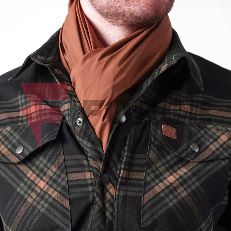 Многофункционален шал-пончо Helikon-Tex Swagman Scarf 172x172 см неоново оранжев » Force.BG
