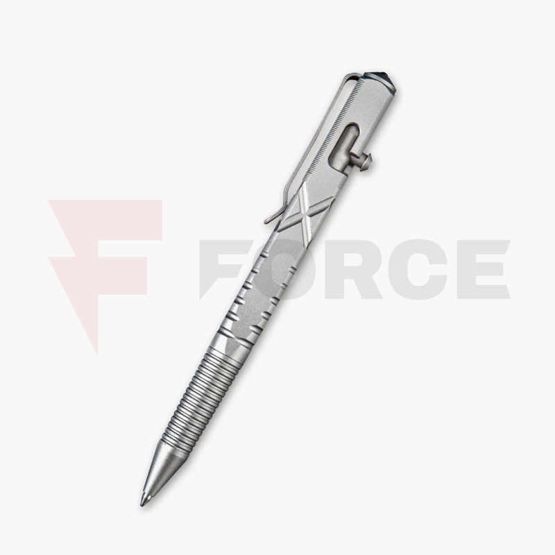 Тактическа химикалка CIVIVI C-Quill сива алуминий 128 мм » Force.BG