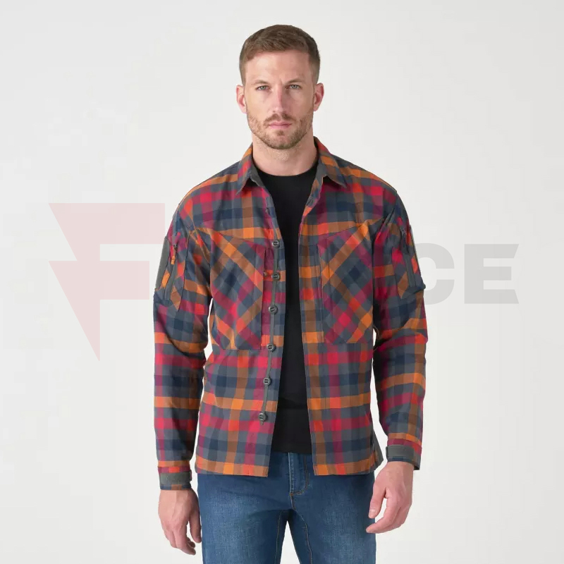 Тактическа риза MBDU Nylon Sorona® Dark Autumn Checkered » Force.BG