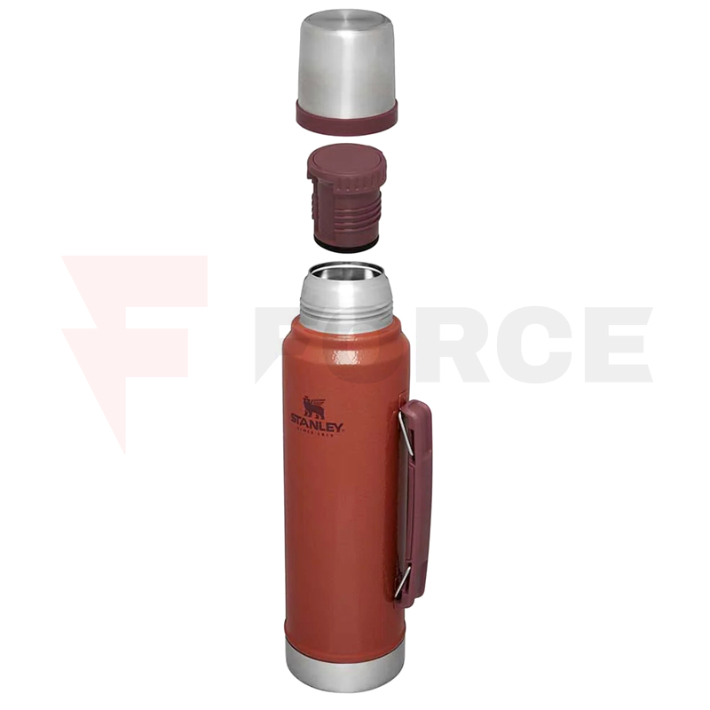 Термос 1 литър Stanley Classic Legendary Hammertone Clay » Force.BG