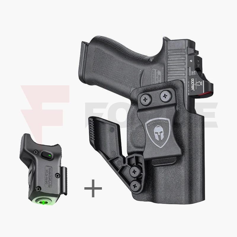 Вътрешен кобур за Glock 43X MOS WARRIORLAND + зелен лазер WLS-100G » Force.BG