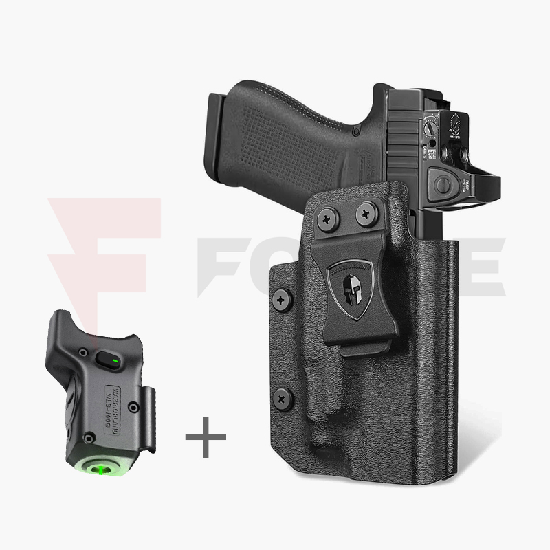 Вътрешен кобур WARRIORLAND с лазер WLS-100G за Glock 48 MOS » Force.BG