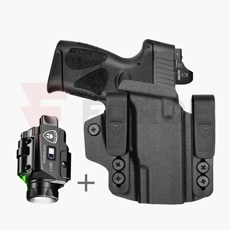 Вътрешен кобур с фенер и лазер WARRIORLAND WL IWB Crossbow MA1 Taurus G3C » Force.BG