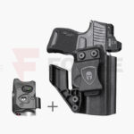 Вътрешен кобур за Glock 17/19 WARRIORLAND IWB + фенер MB2 » Force.BG