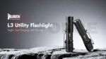 Тактически фенер WUBEN L3 3000 лумена с USB-C зареждане » Force.BG