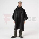 Дъждобран пончо Helikon-Tex Lightweight 209x145 см черен » Force.BG