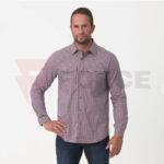 Тактическа риза Helikon-tex Concealed Carry Checkered Calm Blue Plaid » Force.BG