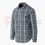 Тактическа риза Helikon-tex Concealed Carry Checkered Calm Blue Plaid » Force.BG
