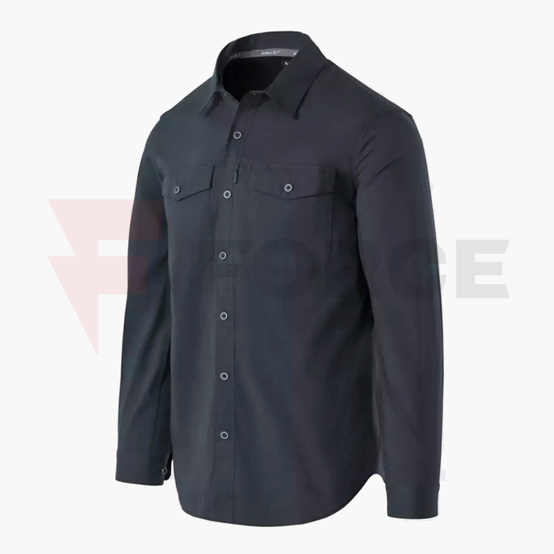 Тактическа риза за скрито носене Helikon-tex Washed Black » Force.BG