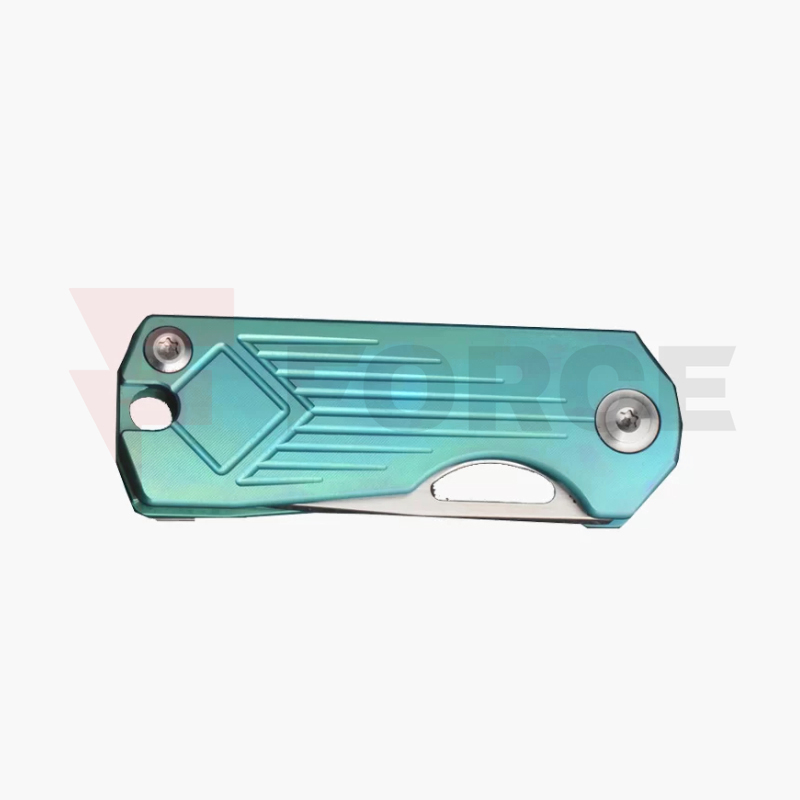 Сгъваем нож CH KNIVES Toad D2 Titanium Green » Force.BG