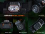 LED челник Fenix HM55R 1200 лумена IP68 » Force.BG