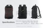 Градска раница Nitecore BP23 23 л черна 600D » Force.BG