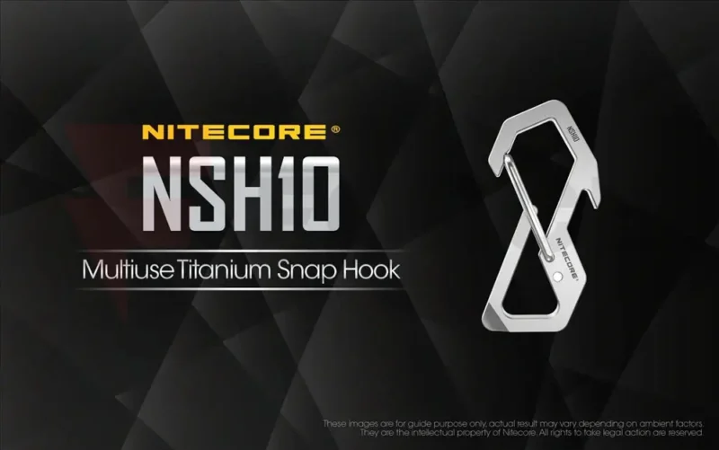 Титаниев карабинер Nitecore NSH10 Multi-Tool » Force.BG