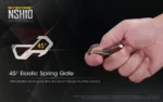 Титаниев карабинер Nitecore NSH10 Multi-Tool » Force.BG