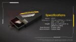 Макетно ножче Nitecore NTK09 Titanium EDC 7.3 см » Force.BG