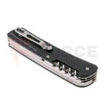Мултифункционален нож Ruike LD31B 12C27 G10 черен » Force.BG