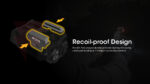Пистолетен фенер с лазер Nitecore NPL25 GL 900 лумена » Force.BG