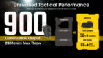 Пистолетен фенер с лазер Nitecore NPL25 GL 900 лумена » Force.BG