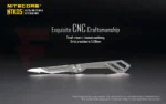Сгъваем нож Nitecore NTK05 с титаниев корпус TC4 » Force.BG