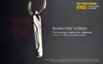 Сгъваем нож Nitecore NTK05 с титаниев корпус TC4 » Force.BG