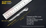 Сгъваем нож Nitecore NTK05 с титаниев корпус TC4 » Force.BG