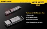 Спасителна свирка Nitecore NWS10 - титаниева сплав » Force.BG
