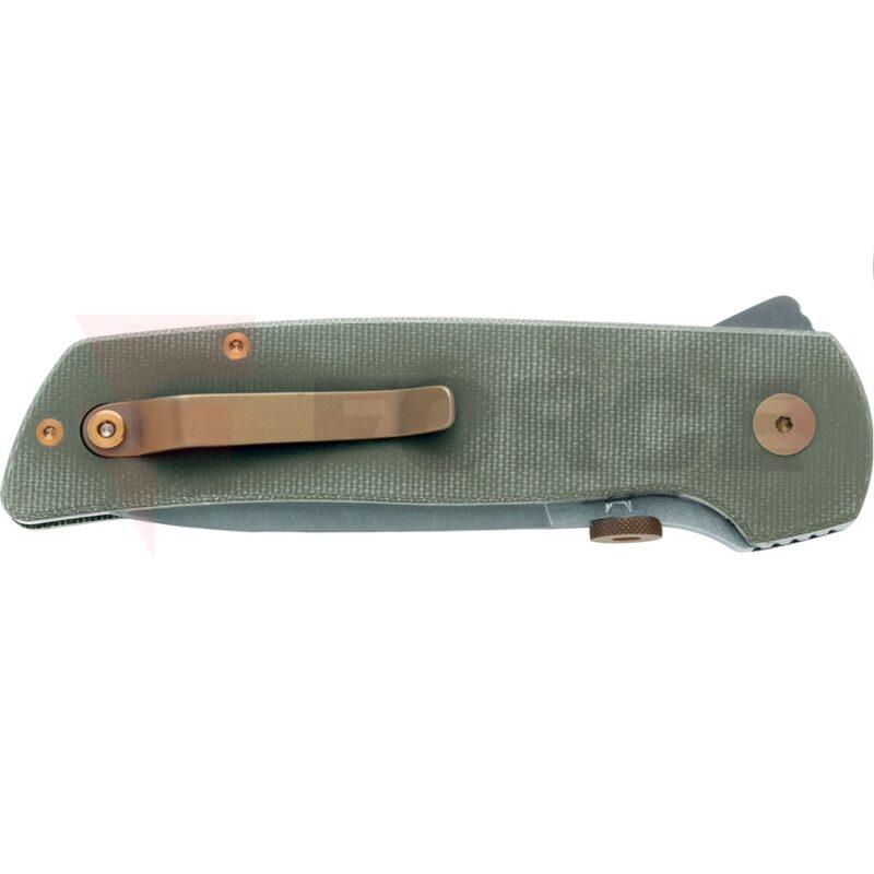 Тактически сгъваем нож Fox Original Gangster Magnacut OD Green Micarta » Force.BG