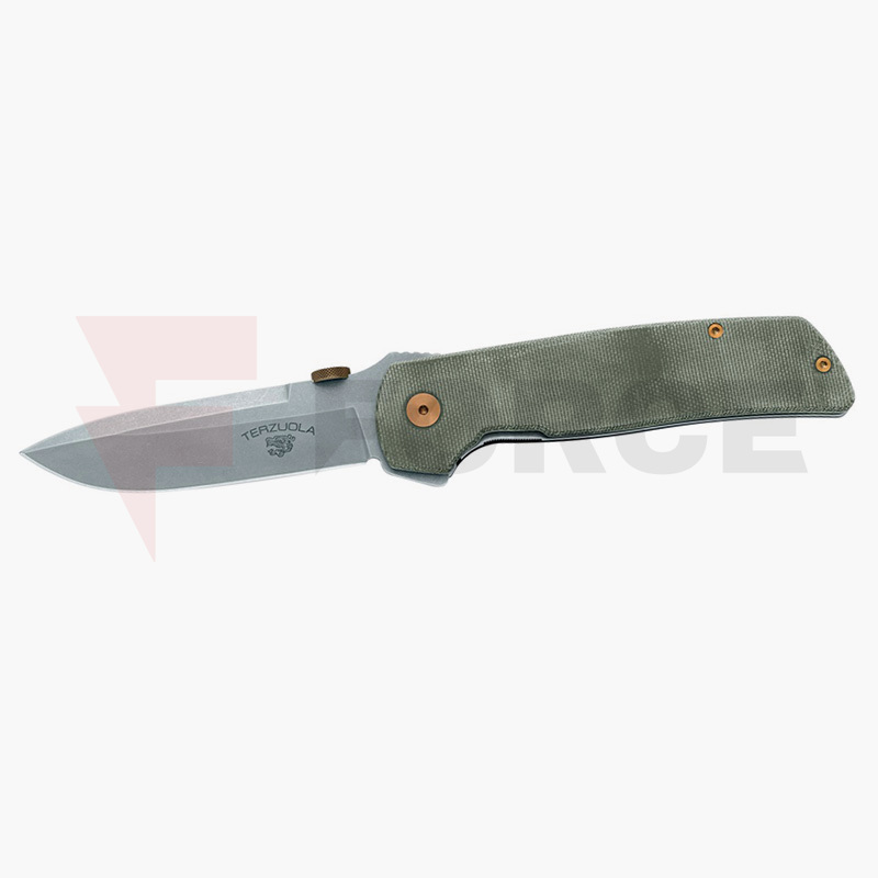Тактически сгъваем нож Fox Original Gangster Magnacut OD Green Micarta » Force.BG