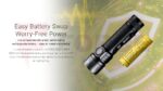 Тактически фенер Nitecore EX7 6000 лумена 21700 » Force.BG