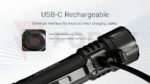 Тактически фенер Nitecore EX7 6000 лумена 21700 » Force.BG