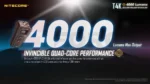 Заряден фенер Nitecore T4K, черен 4000 лумена » Force.BG