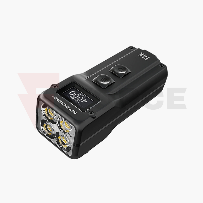 Заряден фенер Nitecore T4K, черен 4000 лумена » Force.BG