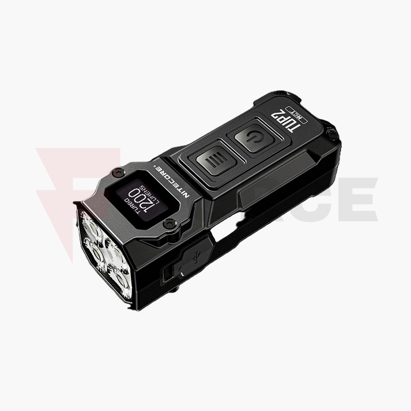 Компактен презареждащ се фенер Nitecore TUP2 черен 1200 лумена » Force.BG