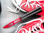 Тренировъчен Нож Балисонг Böker Plus Relack Trainer 420 Алуминий Черен » Force.BG