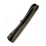Джобен нож Civivi Baklash 9Cr18MoV Green Micarta 89мм » Force.BG