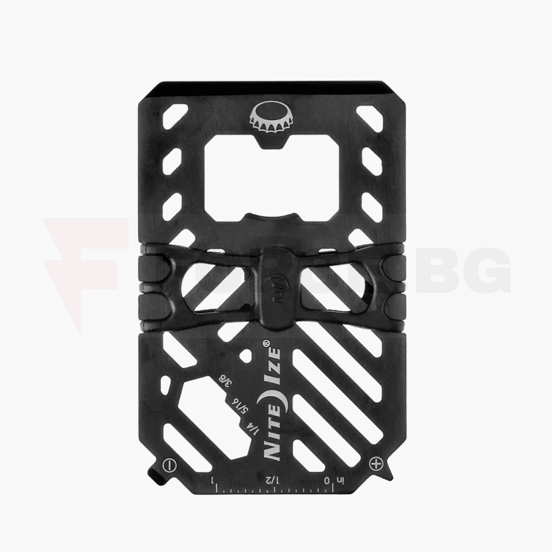 Мултитул карта Nite Ize FinancialTool 90.5mm черна » Force.BG