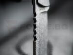 Фиксиран нож Boker Solingen BFF Packlite Black Richlite 6.5 см » Force.BG