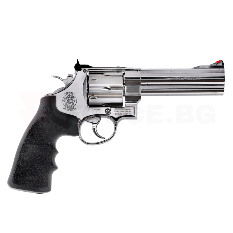 Еърсофт револвер Umarex S&W 629 Classic 6mm 5" сребрист » Force.BG