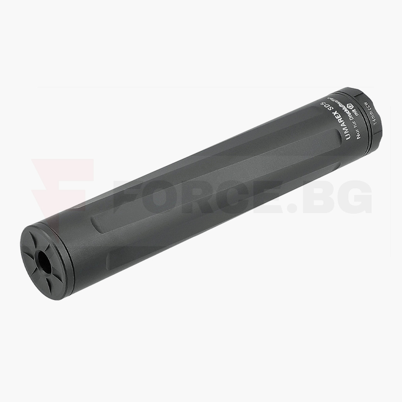 Заглушител за въздушно оръжие Umarex SD5 14mm алуминиев » Force.BG