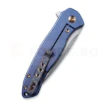 Джобен нож WE Knife Kitefin CPM S35VN Титан Син » Force.BG