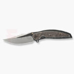 Джобен нож WE Knife Quinseris M390 с титан и въглеродни влакна » Force.BG