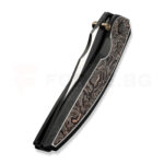 Джобен нож WE Knife Quinseris M390 с титан и въглеродни влакна » Force.BG
